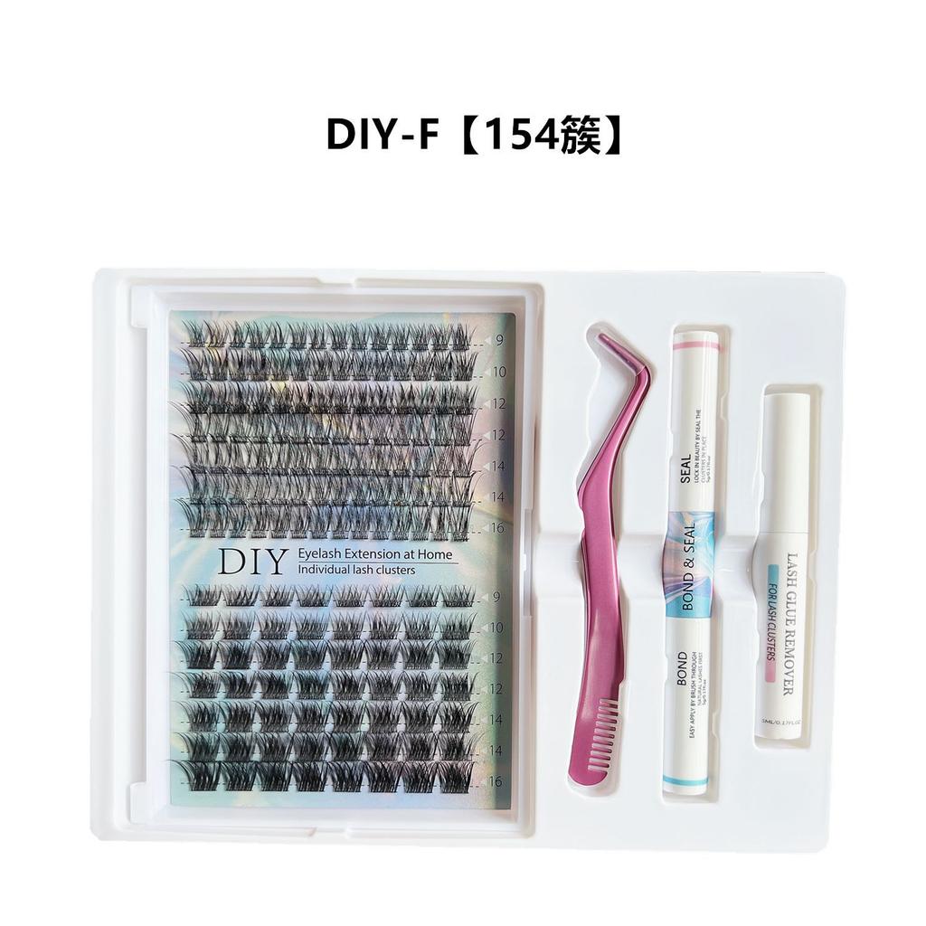 Dense Self-Grafting Single Cluster 30D40D Eyelash Lazy Diy False Eyelash Lashes Cover