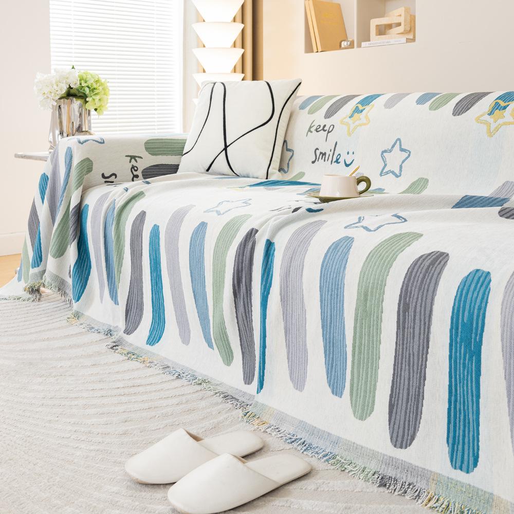 Chenille Sofa Cover Towel Cushion Dopamine Sofa Cushion Four Seasons Universal All-Inclusive Universal Sofa Cover Blanket