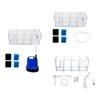 Fish Tank Filter Box Sturdy Silent Fish Tank Accessories Circulation Water Cleaning Lightweight Water Purifier Filtration System