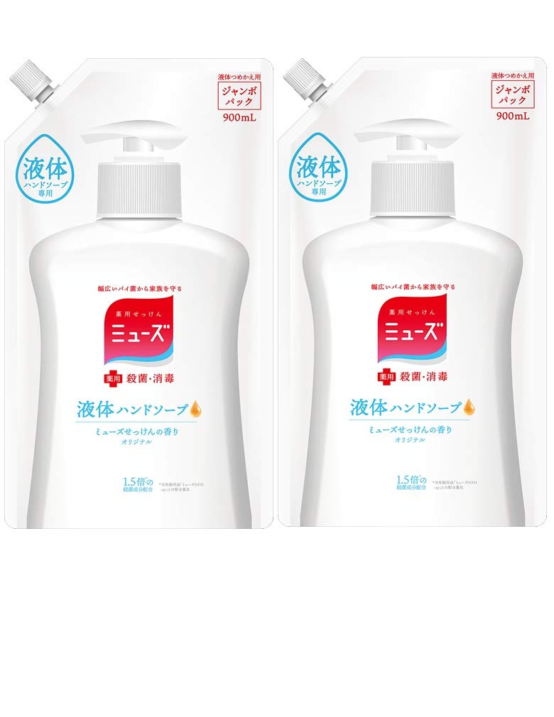 MUSE Hand Soap 900ml X Antibacterial [Quasi-drug] Refill, Liquid, Original, 2, Sterilizing, Disinfecting,