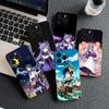 For Apple iPhone 16 14 15 Plus 11 Pro Max 16E ProMax + 16Plus 15+ 14+ Phone Cover Soft Case Genshin Venti Impact Xiao Keqing