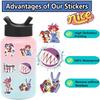 100/50PCS Anime The Amazing Digital Circus Waterproof Graffiti Stickers for Helmet Bicycle Hand Account Pencil Case Decals