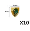 MOC Medieval Military Figures Weapons Building Blocks Knight Soldiers Shield Vest Armor Sword Ax Spear Bricks Toys Children