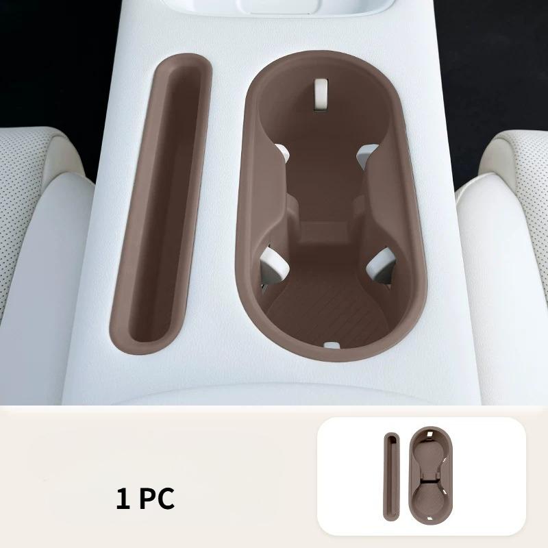 Interior Storage Box For 2026 GWM ORA 5 Center Console Lower Storage Box Cup Holder Sleeve Phone Slot Organizer Car Accessories