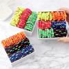 50/100PCS/Set Kids Colorful Hair Bands Fluorescent Colors Girls Cute Elastic Headband Children Hair Rope Hair Accessories Holder