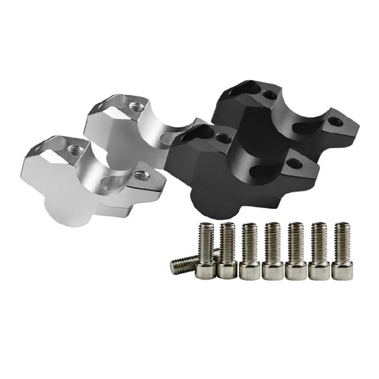 Motorcycle Handlebar Risers Motorbike Modification Accessories Aluminum Heightening Clamp Mount for 150/160
