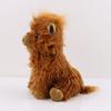 1pcs Cute Highland Cow Stuffed Animals,11 Inch Simulation Cow Plush Toys,Animal Cow Plush Farm Toys for Kids Boys Girls Birthday Gift