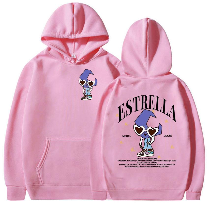 Singer Mora Tour  Fans Hoodie Men Women Loose Fleece Fashion Pullover Sweatshirt High Quality Autumn/Winter Oversized Hooded