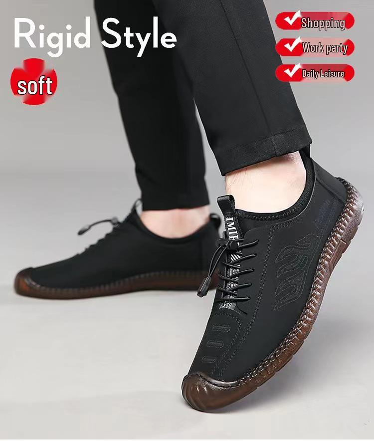 Men's Soft-Soled Breathable Casual Korean Fashion Driving Shoes