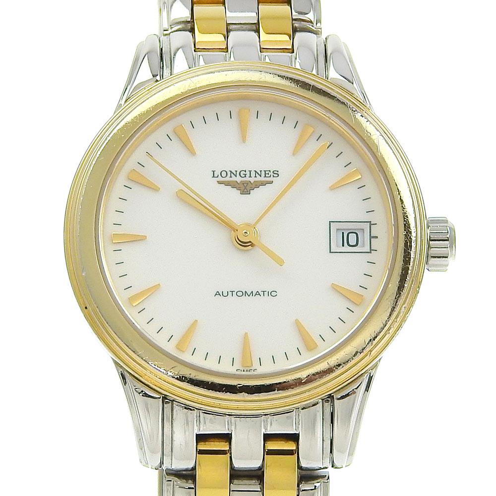 

LONGINES Watches L4.274.3 Combi Back Schedule cal.592.2 gold/Silver WhiteDial Stainless Steel Mechanical Automatic Analog display Women Used