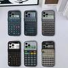 Vtipný Stylový C-Kalkulačka Pouzdro na Telefon Silikonové Měkké Pro IPhone 17,16,15,14,13,12,11,XS,Plus Pro Max
