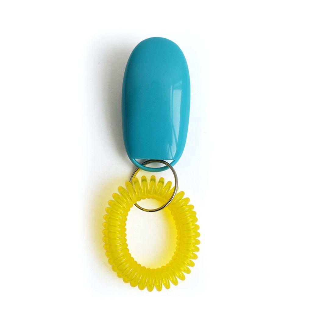 Training Portable with Wrist Strap Cute Dog Clicker Dog Whistle Puppy Training Accessories Dog Toy