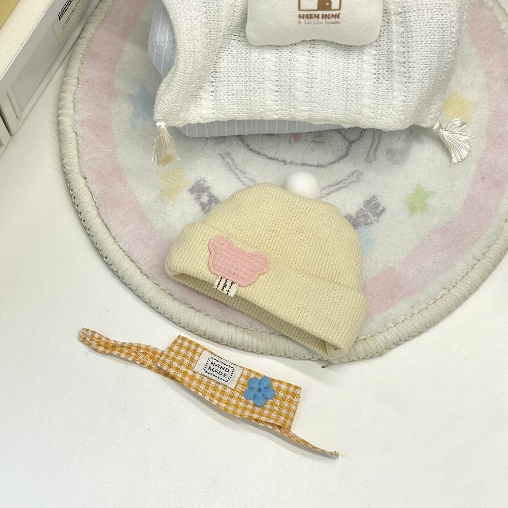 Lovely Doll Clothes Outfit Bear Hat Doll Clothes Set 10cm Cotton Doll Clothes  Doll Accessories