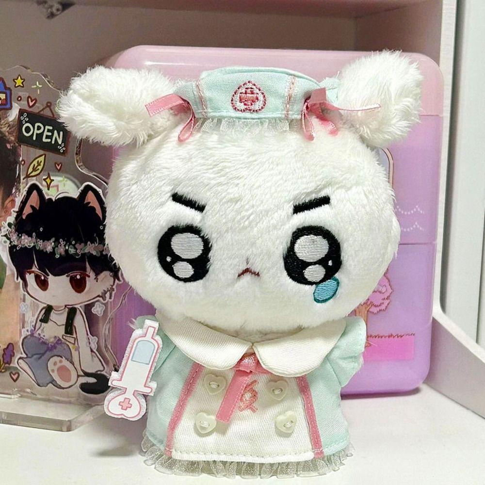 Outfit Changing 10CM Doll Clothes Pretend Play Doll Nurse Uniform  Doll Accessories