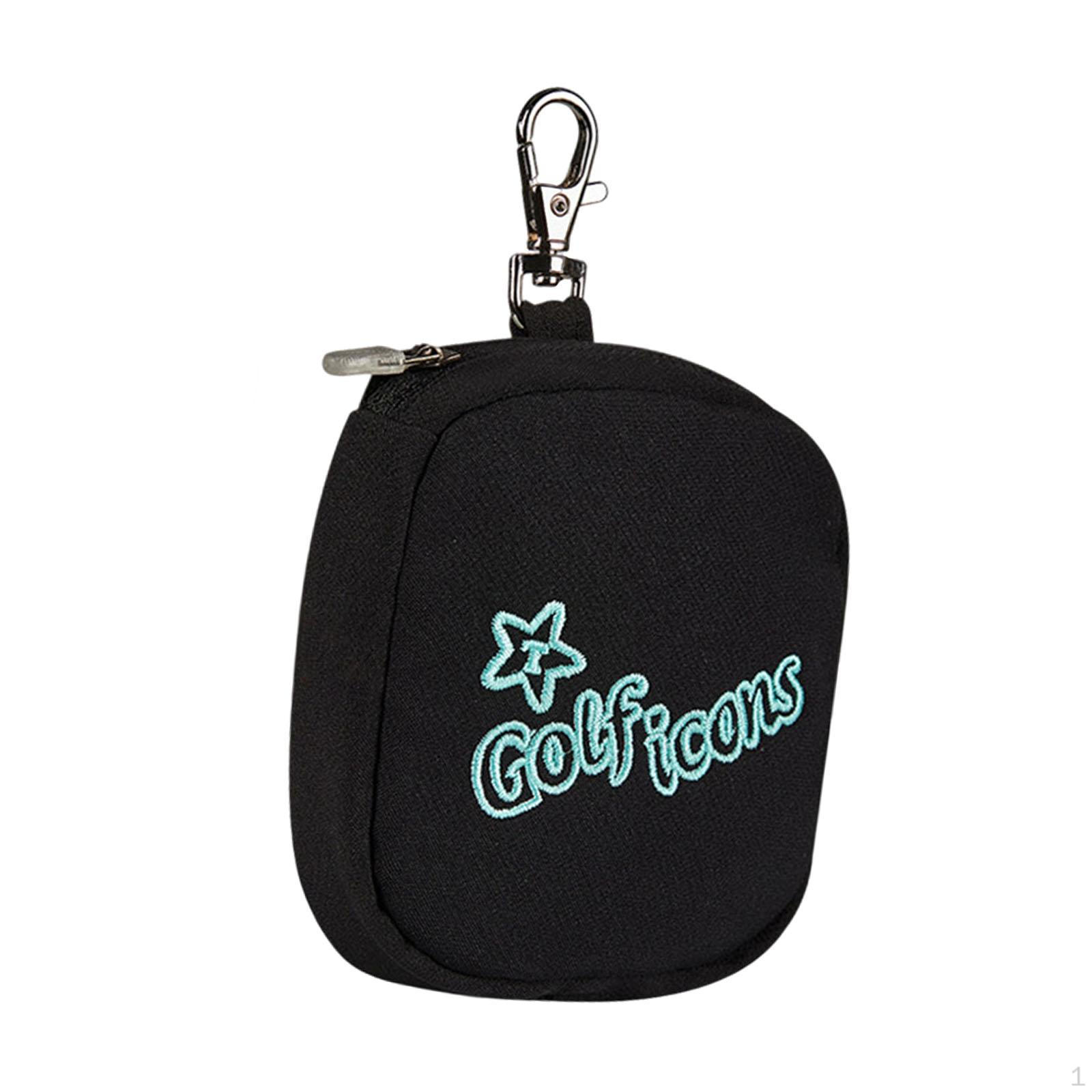 

Поясная сумка для мяча для гольфа, карман для хранения чёрный