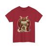 Samurai Lucky Cat Tee | Maneki Neko Armor, Japanese Warrior Design, Lucky Shirt