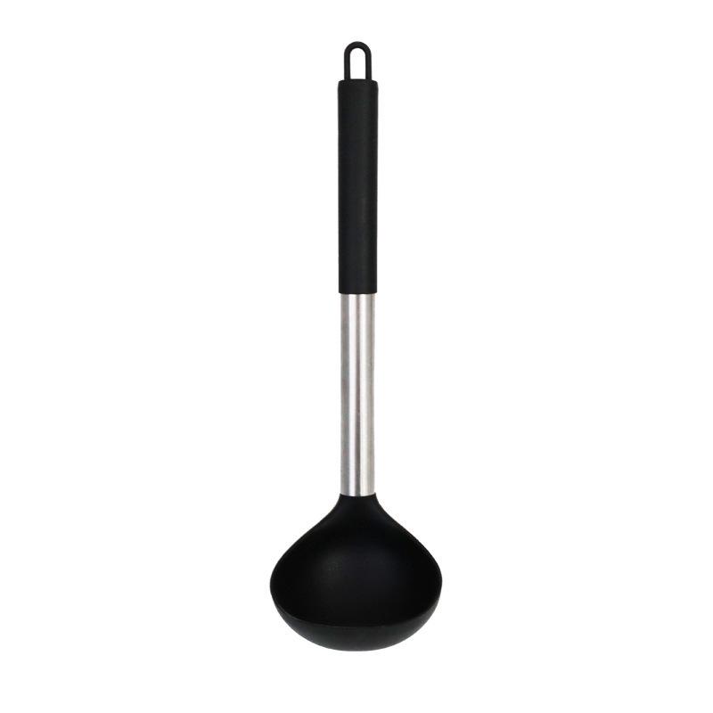 Silicone & Stainless Steel 15-Piece Non-Stick Kitchenware Set: Spatula, Soup Spoon, More.