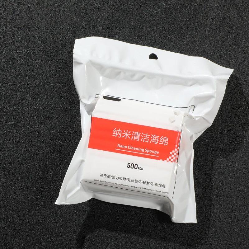 YCS M.Y 500PCS Nano Cleaning Sponge High Density No Shedding No Residue for Mobile Phone Screen PCB Motherboard Cleaning Sponge