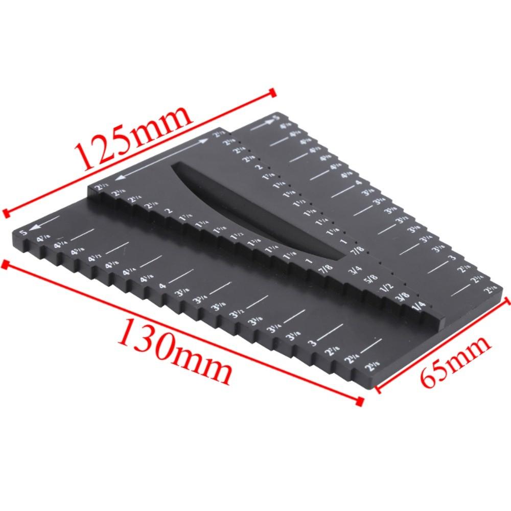 ABS Material Center Finder 2 in 1 2-in-1 Caliper Precision Scribing Gauge  Woodworking Projects