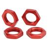 4PCS 17mm Aluminum Alloy Wheel Hex Hub Nut for 1Celsius8 RC Model Car Upgraded Accessory