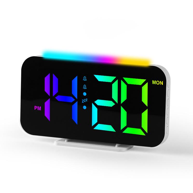 RGB Multi-function Alarm Clock with Ambient Light 9010