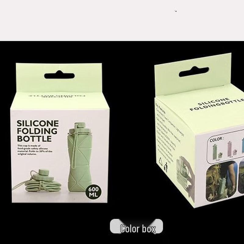 ZISIZ 620 мл Складная Дорожная Спортивная Бутылка для Воды