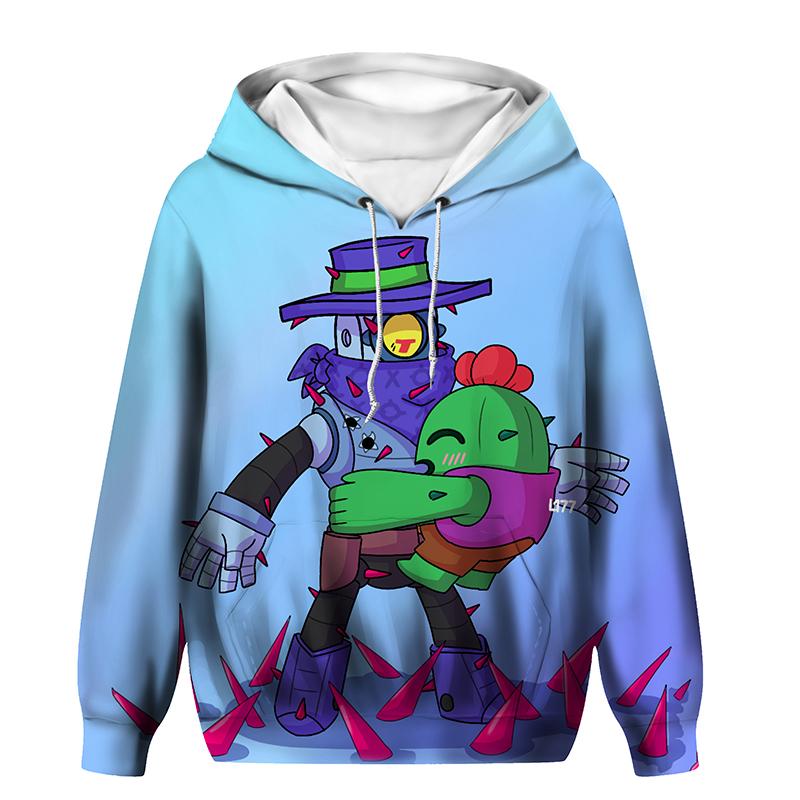 star sleeve sweatshirt