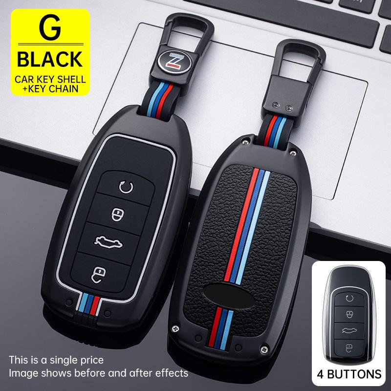 Chery Car Key Cover for Arrizo 5, Tiggo 7, Tiggo 3, Arrizo GX, and Arrizo 5plus - Unisex Shell Buckle Bag