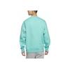Nike Lab Embroidered Logo Fleece Pullover Sweatshirt Men Tops Teal DA0318-393