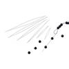 5pcs Bead Necklace Open Big Eye Beading Needles Stainless Steel Beading Pins
