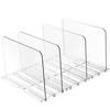 1/2Pcs Purse Organizer Easy Assembly Adjustable Transparent Design Plastic Clutch Dividers Handbag