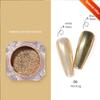 NICOLE DIARY Aurora Cat Magnetic Nail Powder Blue Purple Glitter Pearl Pigment For UV Gel Polish Dust Nail Supplies