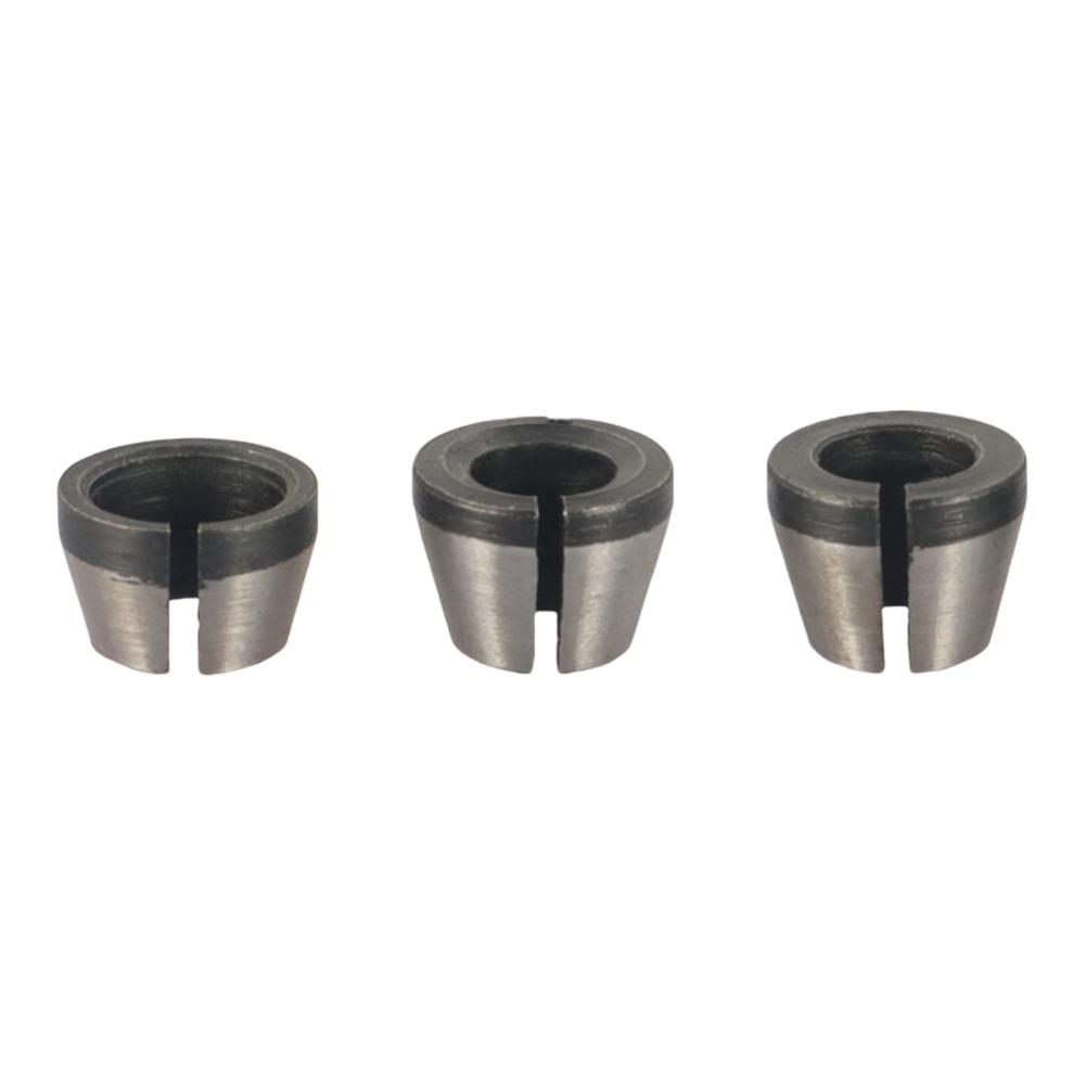 

3 шт. набор цанговый фрезерный резак цанговый адаптер 6/6,35/8 мм гравировальный обрезной станок патроны маршрутизатор цанговый патрон адаптер