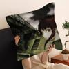 Anime Serial E-Experiments Lain Cushion Cover Polyester Sofa Cushions Decorative Throw Pillows Home Decoration Pillowcover