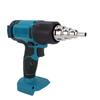 Cordless Heat Gun Fit for Makita 18V Battery Hot Air Gun Digital LCD Display Adjustable Temp Airflow 122 Fahrenheit