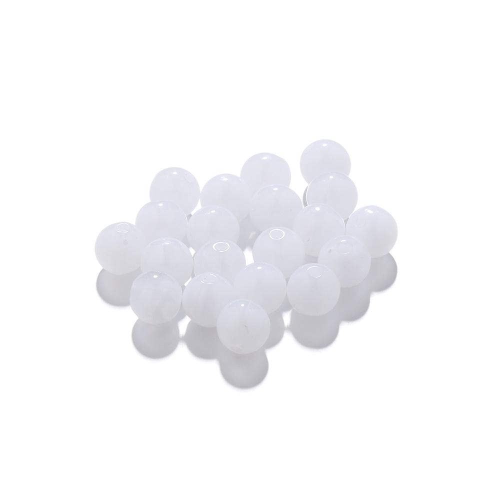 100-200Pcs Colorful Round Imitation Natural Stone Bead Loose Spacer Bead For DIY Necklace Bracelet Jewelry Making Supplies