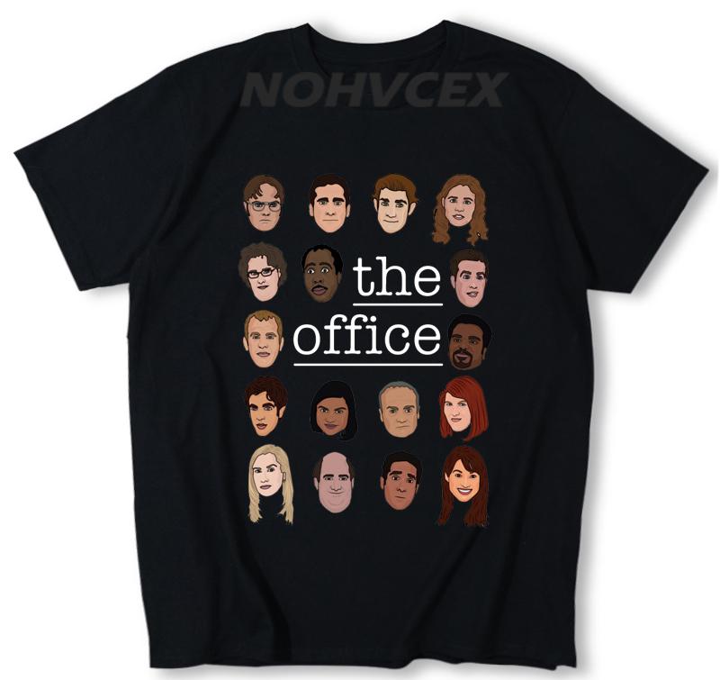 Summer The Office Tv Dwight Schrute Show Men S Adult T Shirt Casual Short Sleeve O 2XL