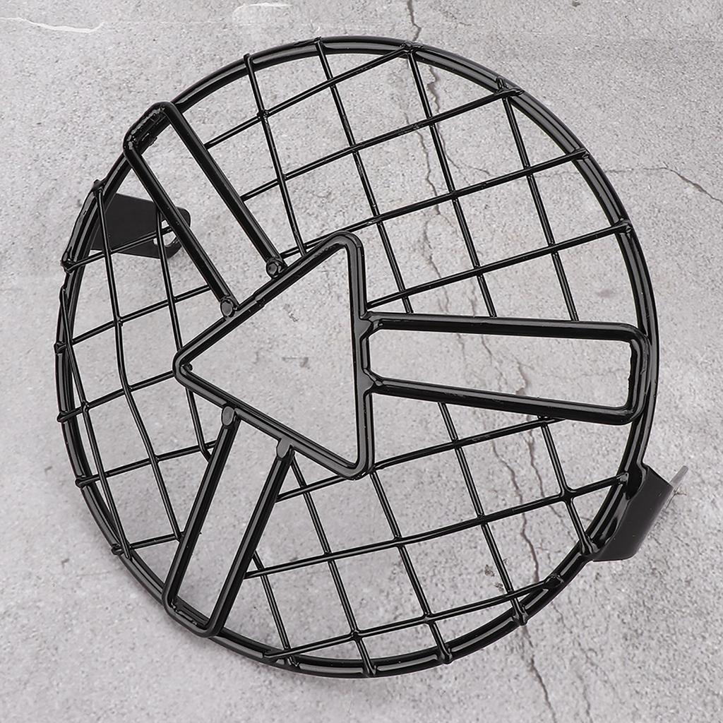 Motorcycle Headlight Guard Grille Headlamp Grill Cover Protector Fit for CG125 GN125