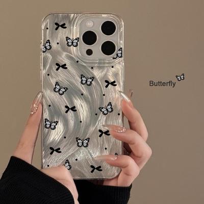 Creative Black Butterfly iPhone Case for iPhone 17, iPhone 17 Pro Max