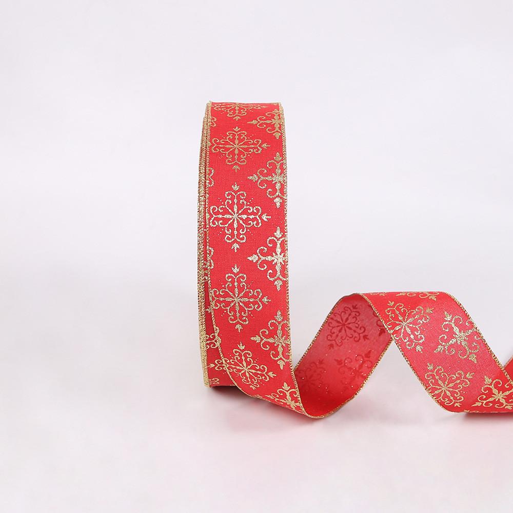 Meter 10 Luxurious Christmas Faux Linen Ribbon Available In Multiple Colors For Creative Seasonal Decorations
