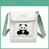 Canvas Cartoon Animal Shoulder Bag For Girls Kids Casual Daily Use