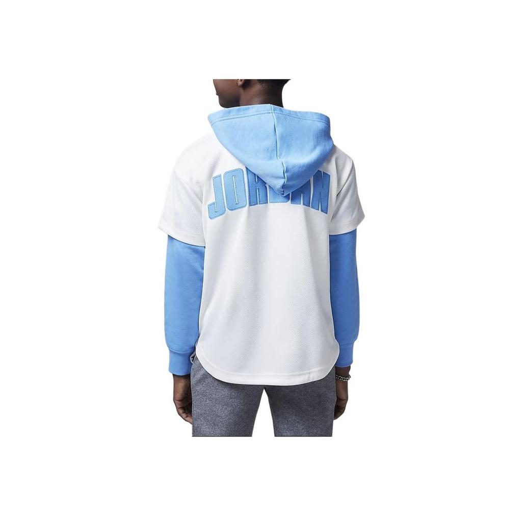 Jordan Jumpman Fashion Versatile Single-Breasted Jacket Kids jackets Off-White HQ7130-133