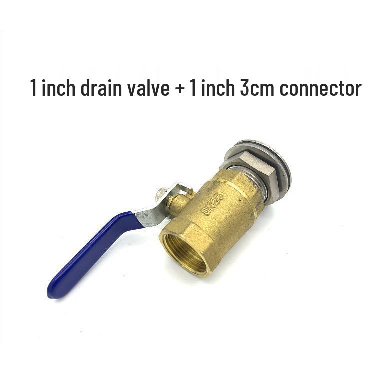 Stainless Steel 4-Point Thread Oil Drum Tank Connector