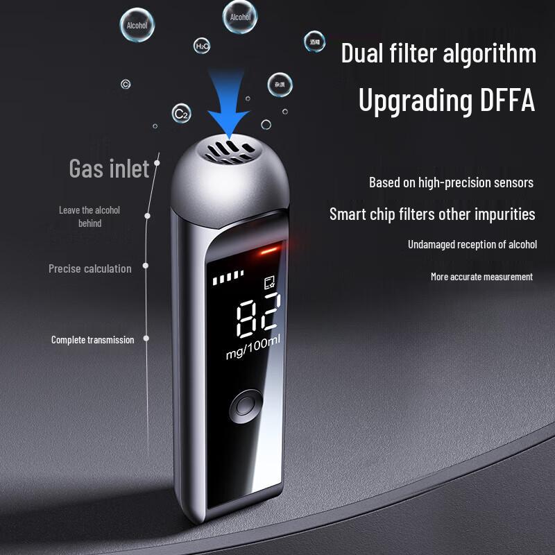 HANDUNYOU High Precision Blow-Type Alcohol Tester