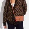 Coach Beat 21 Leather Flap Detachable Shoulder Strap Handheld Crossbody Bag Small Women Bags Light-Coral 4763-B4NOH