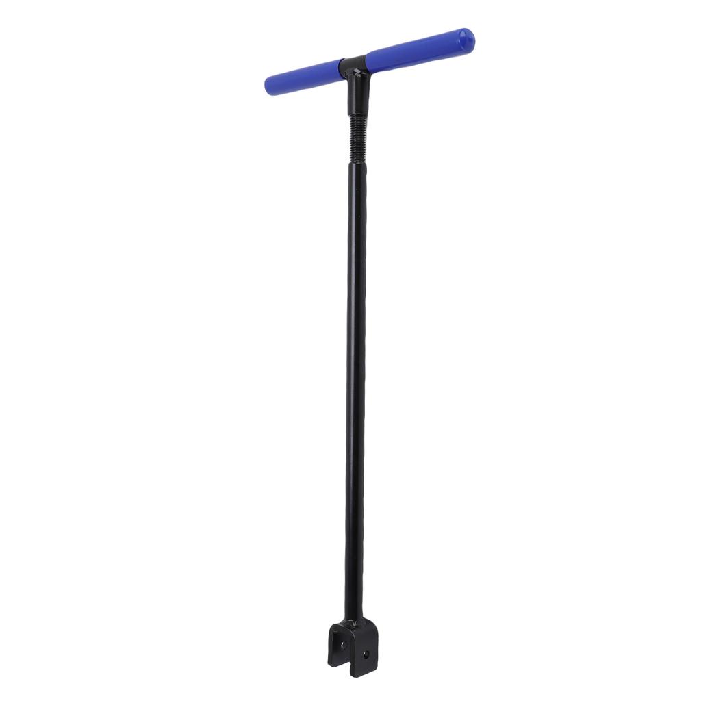 Water Meter Key 17 Inch Blue T Handle Multifunctional CrV Steel Water Shut Off Tool Wrench