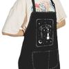POFULL Nail Tech Supplies Bib Apron With Pockets - Stylist Gift for Nail Salon