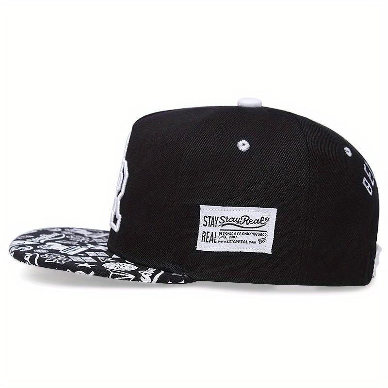 2pcs Fashion Casual Baseball Cap Men Women Embroidered Letters Hip-hop Hat Flat Brim Hat Poker Pendant Necklace Outdoor Sports Net Red Sun Hat