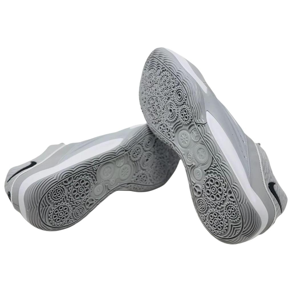 Nike KD 16 Slip Resistant Abrasion Resistant Low Top Basketball Shoes Men's White Gray FN7091-003