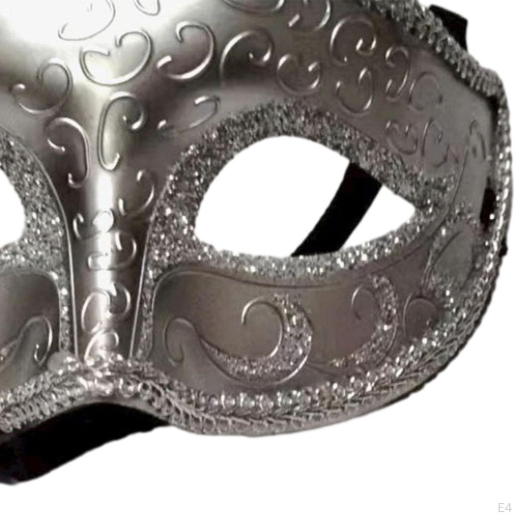 Mask Props Masks Mardi Gras Half Face Costume for Club Carnival Evening Festival